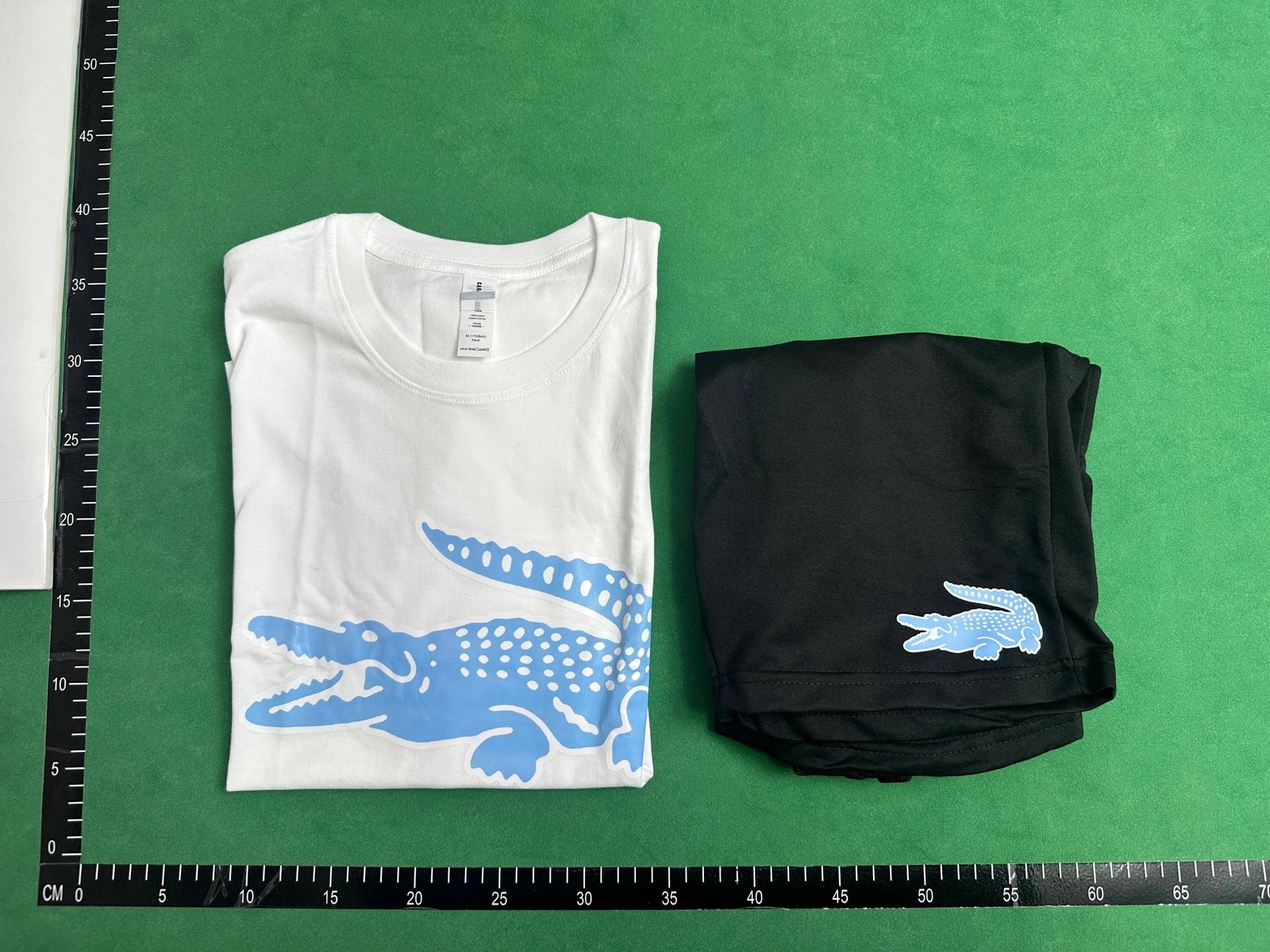  LACOSTE T-shirt fashion short sleeve shorts