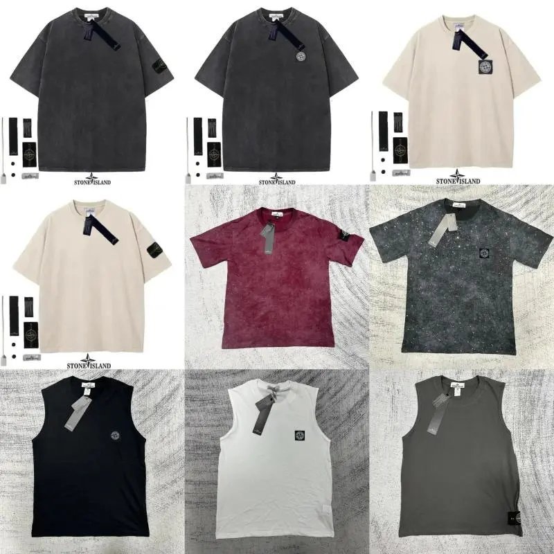  stone island T-shirt Fashion short sleeve W2C096
