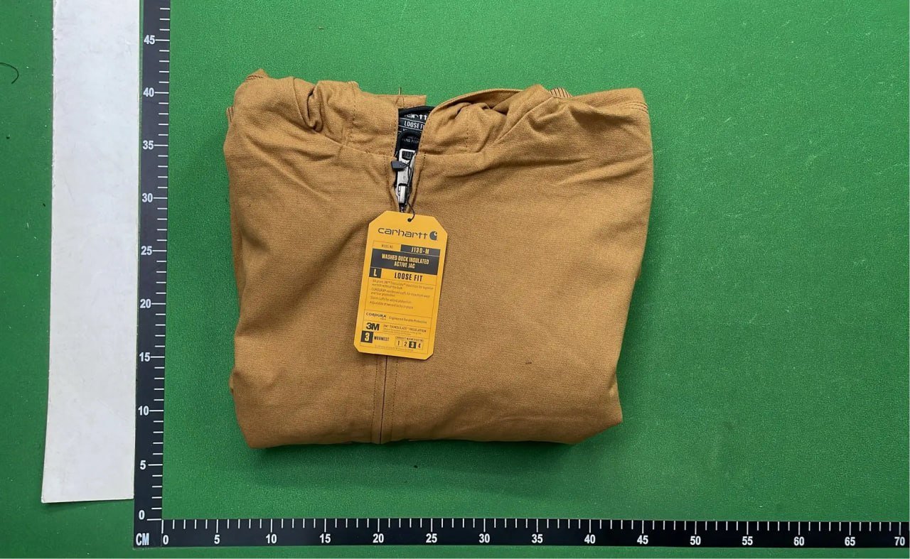  Carhartt Jacket and Cotton QM04 2025 Jacket Heavy Men's and Women's American Vintage Washed Star Crossing Work Jacket Cotton-padded jacket