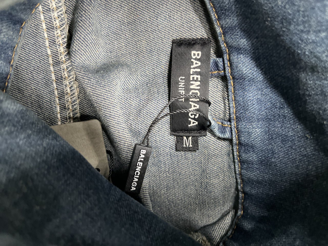 Balenciaga denim jacket Hundred Jeans