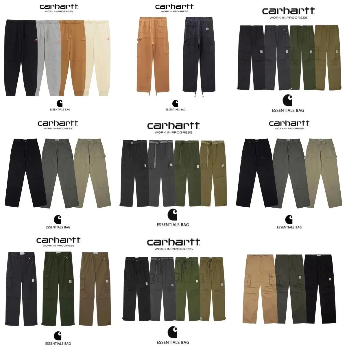 Carhartt Pants Fashion trend all-match pants 006