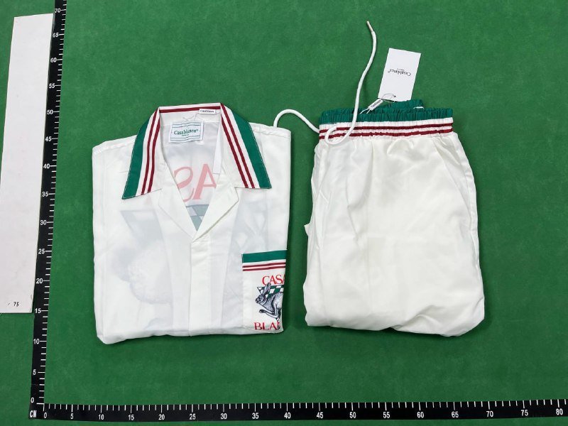  Casablanca T-shirt Shorts Suits  Casablanca T-shirt Shorts Suits