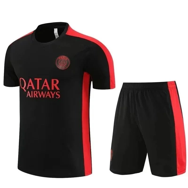 Qatar Short Sleeve Suits Fashion Football Training Clothes 03cnbuyvip.com