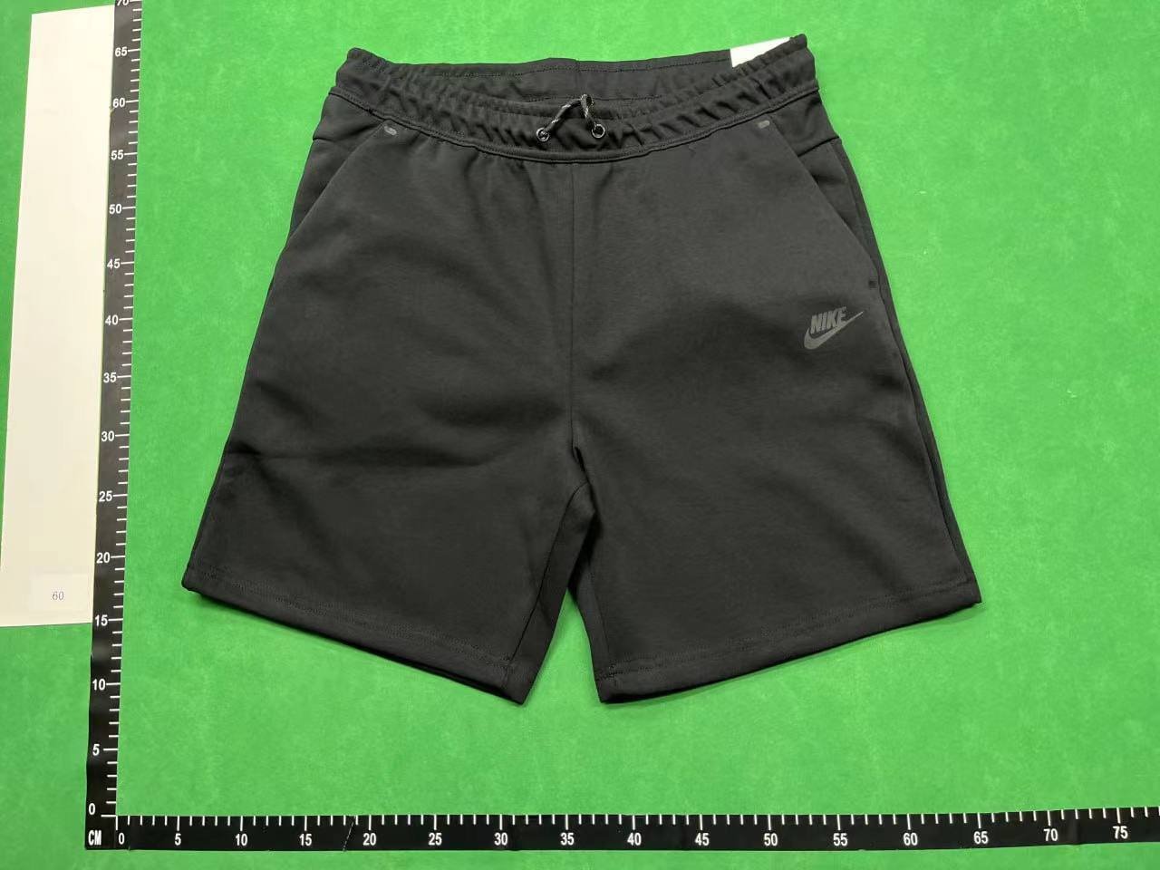 Nike shorts 24SS Air Layer Cotton Quarter Shorts Reflective Drawstring Air Layer Cotton Shorts