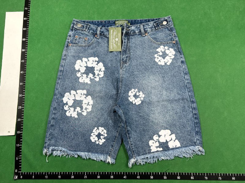  Denim Tears shorts ( 14 + styles)B586 Summer Men's and Women's Loose Trendy Pants