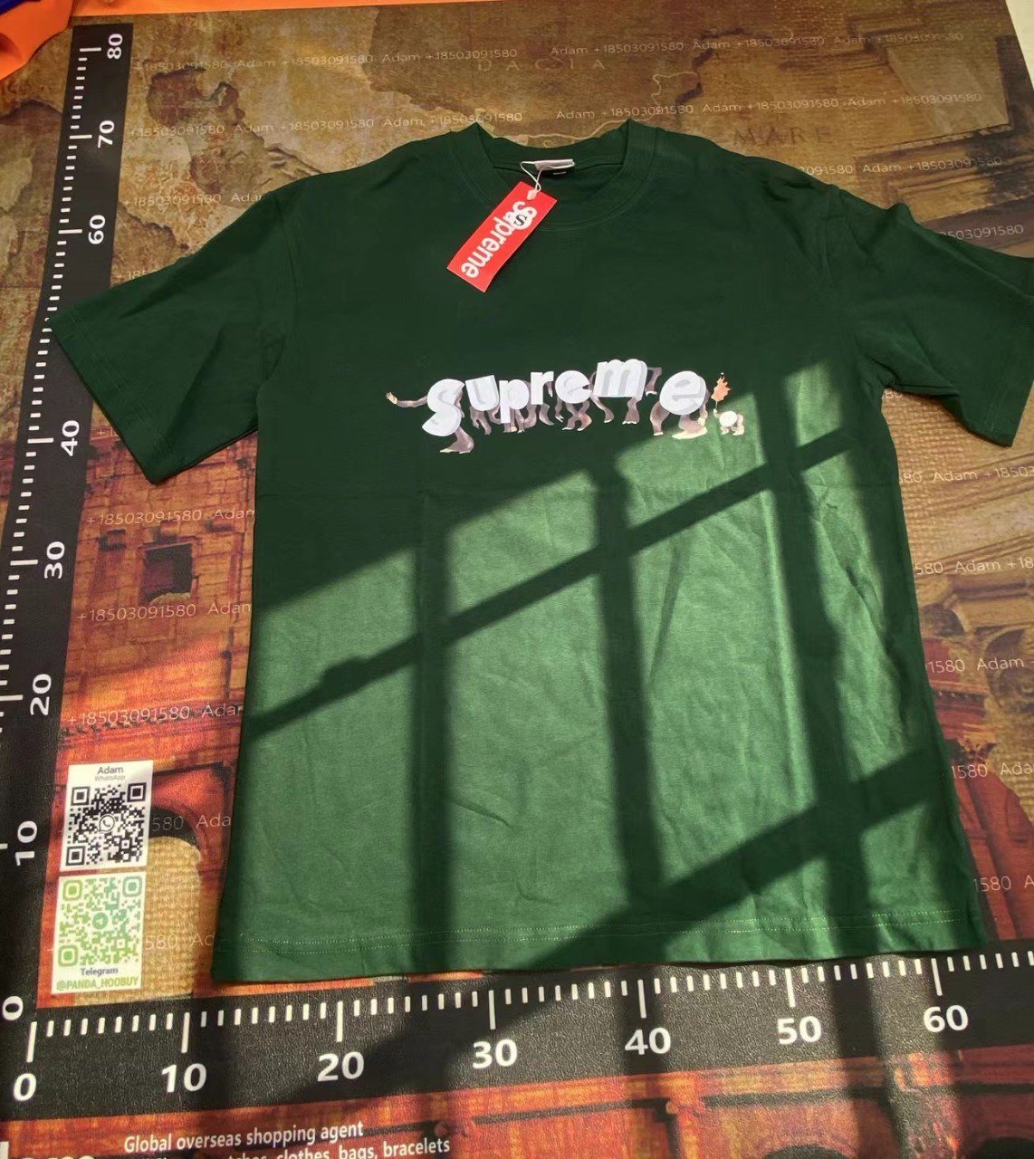 Supreme T-shirt   Youth Trend Short Sleeve ST T-Shirt Series