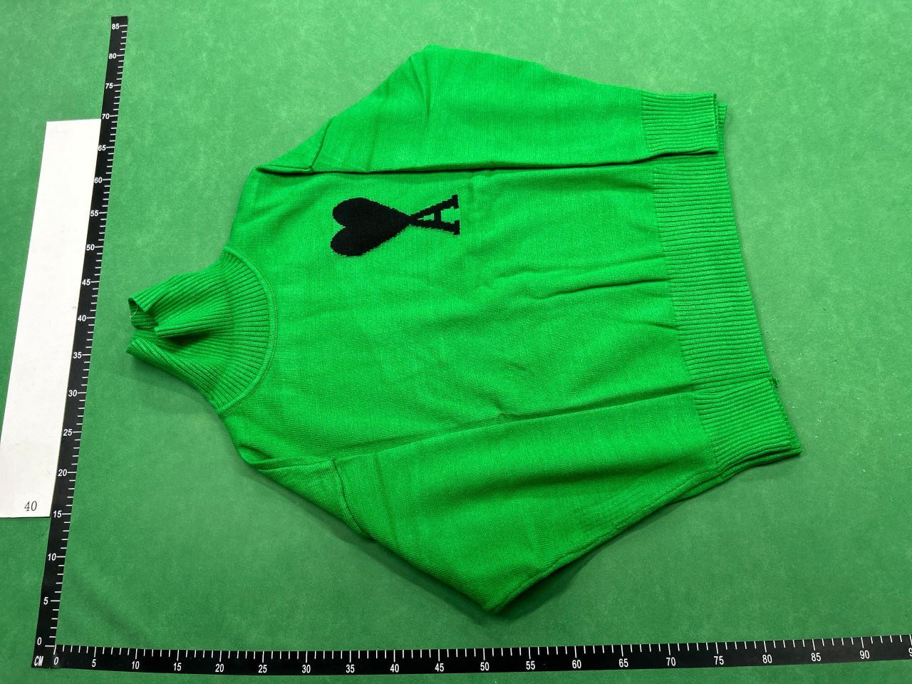  Ami Jersey Fashion Love High Neck Base Sweater