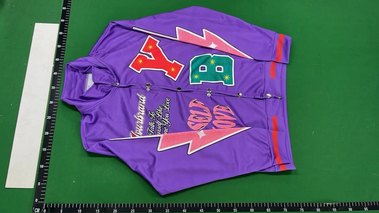 Leather baseball jersey Highquality versatile and comfortable jacket 03