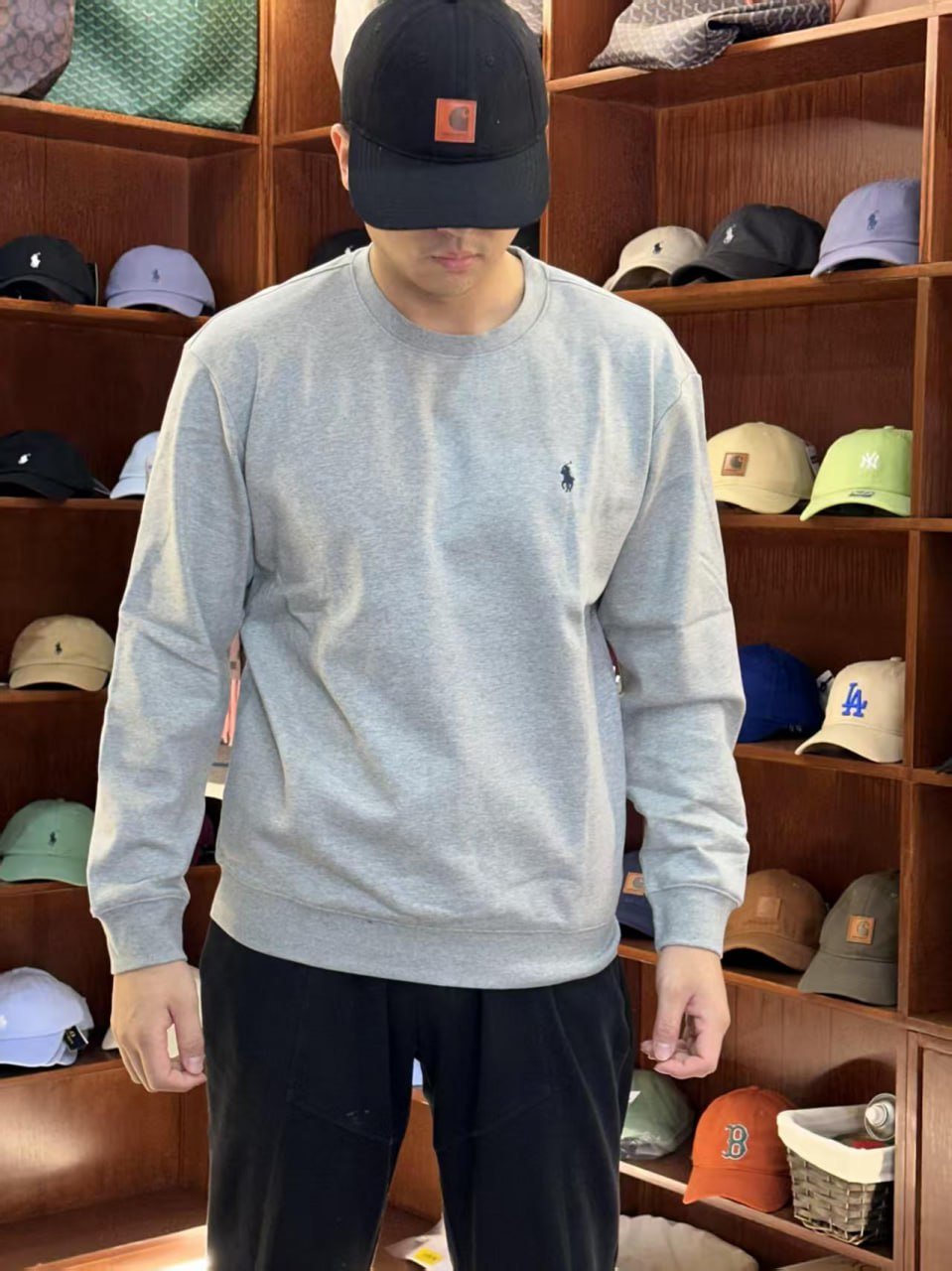 Ralph Lauren Hoodie Autumn and winter casual fashion hooded sweater 02233y