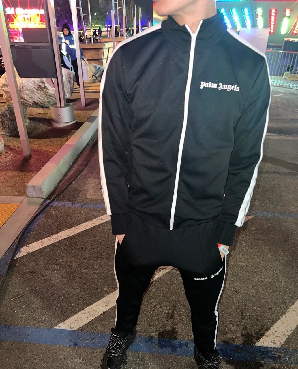 Palm Angels Hoodie Suit Angels Classic Track Jacket