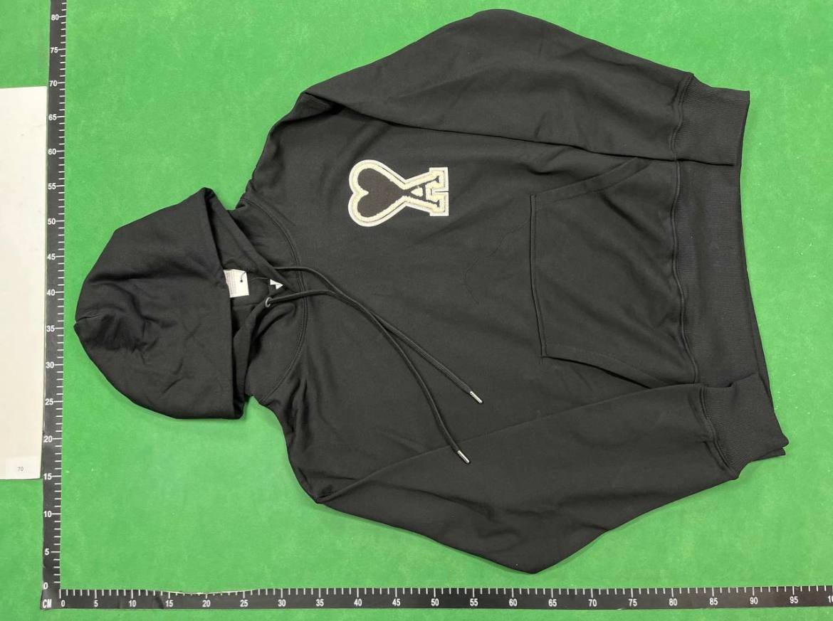 Ami hoodies high quality embroidered couple's sweater