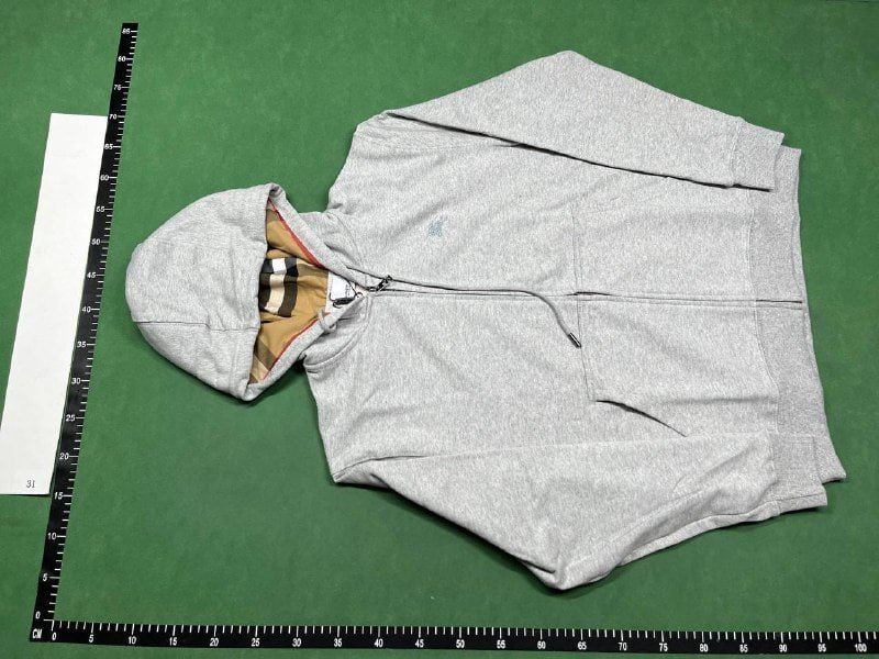  Burberry Hoodie Classic fashion trend versatile sweater L001