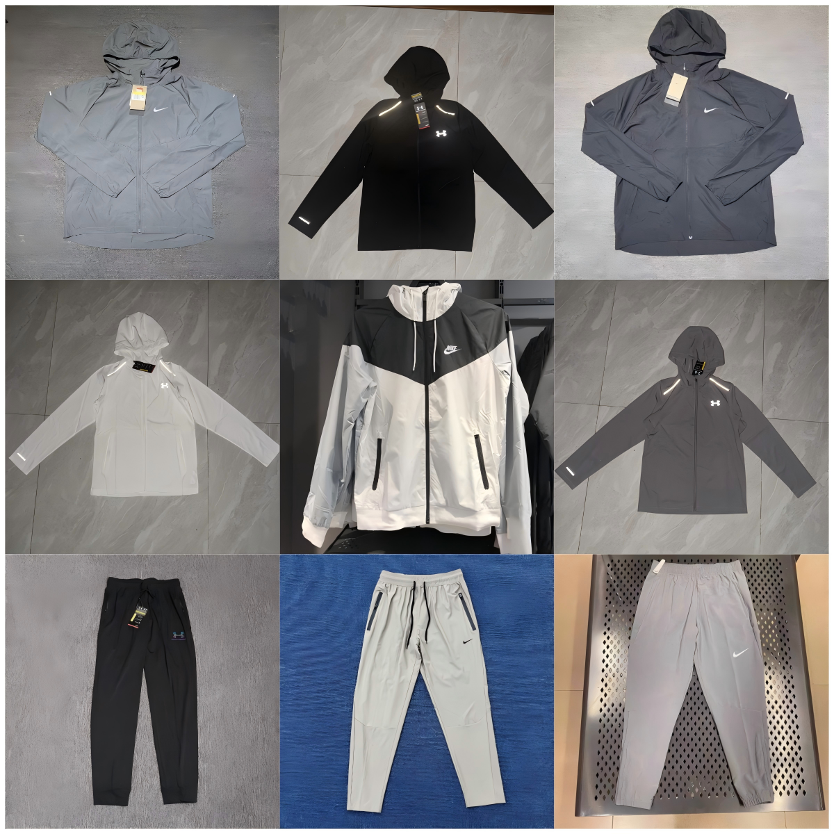  Nike x Nocta running Jacket Hoodies Pants Tracksuit set YY05 quick-drying breathable running pants 
