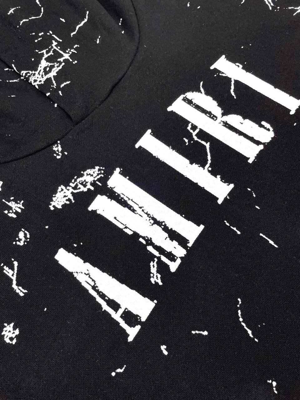 Amiri Hoodie New All-match Hat Collar Sweatshirt 076