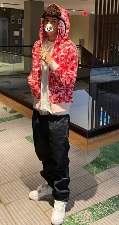 A BATHING APE Hoodie Autumn and winter casual fashion hooded sweater 003