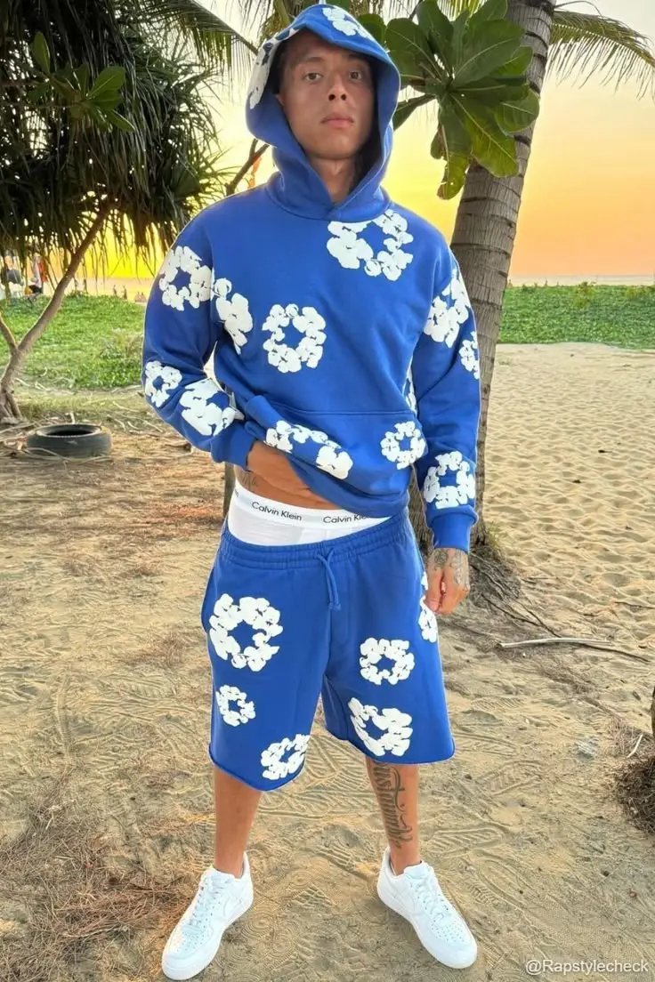 Denim Tears Hoodies/Pants Suit Fashion trend hoodie sweater suit