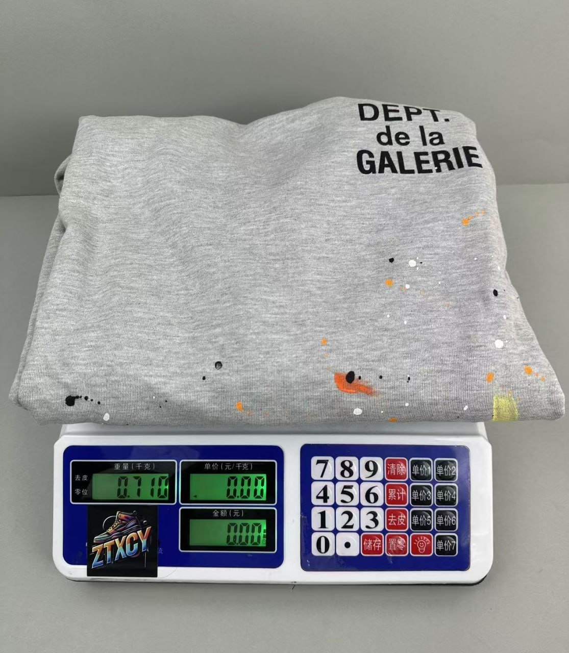 Gallery Dept Hoodie New fashion letters graffiti pants CY