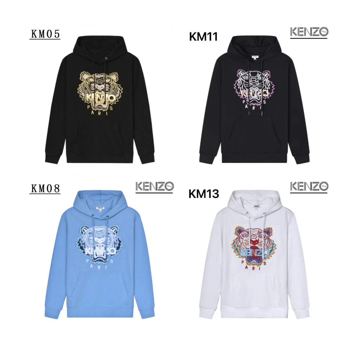 KENZO Hoodies Casual hooded sweater