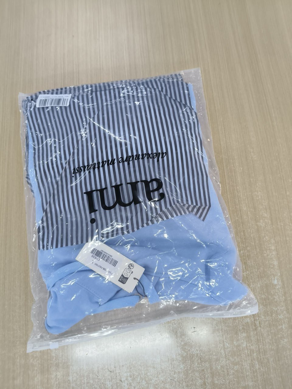 AMI Hoodie Couple suit Classic Love Cotton Loose Crewneck Shoulder Hat Wear