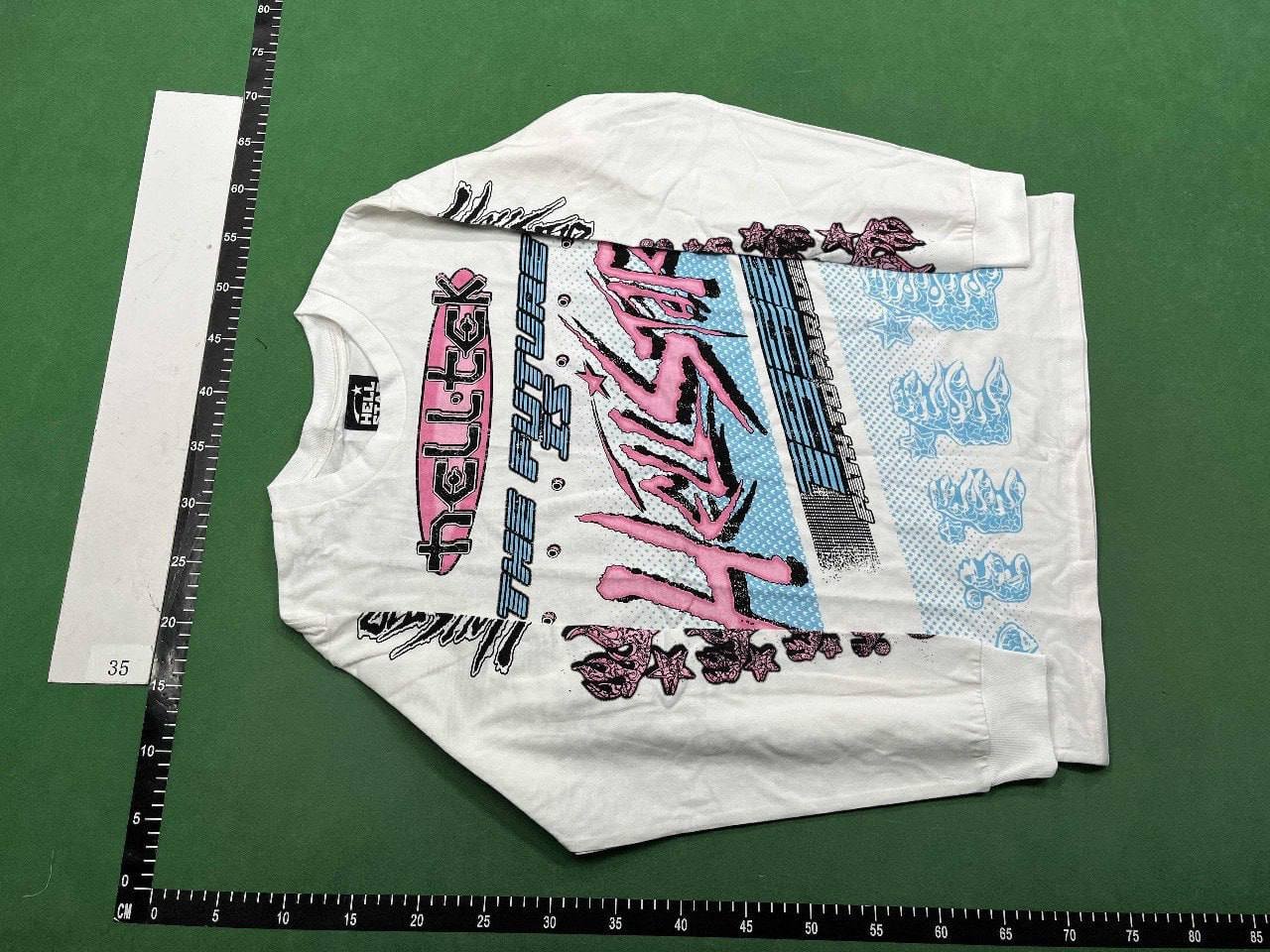 Hellstar Sweater Autumn and Winter Loose Casual Cotton Base Shirt