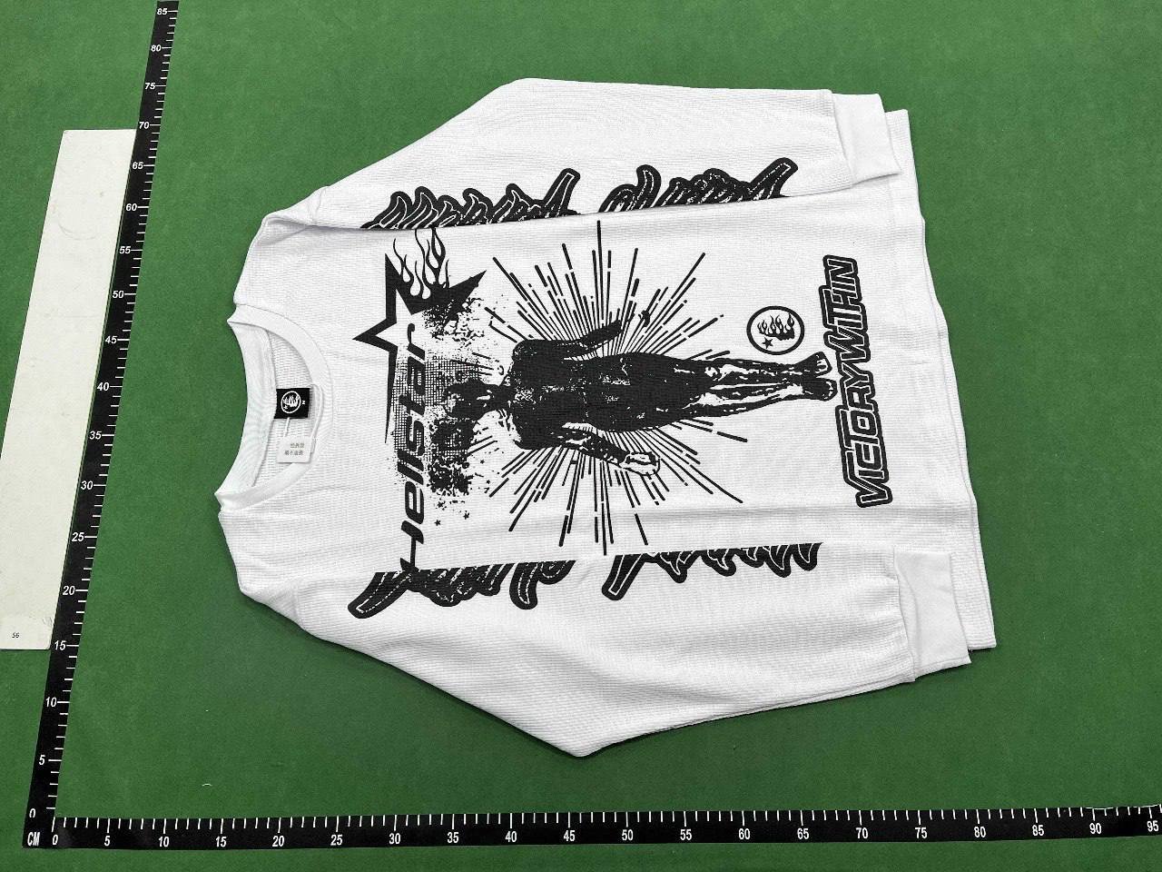 Hellstar Sweater Autumn and Winter Loose Casual Cotton Base Shirt