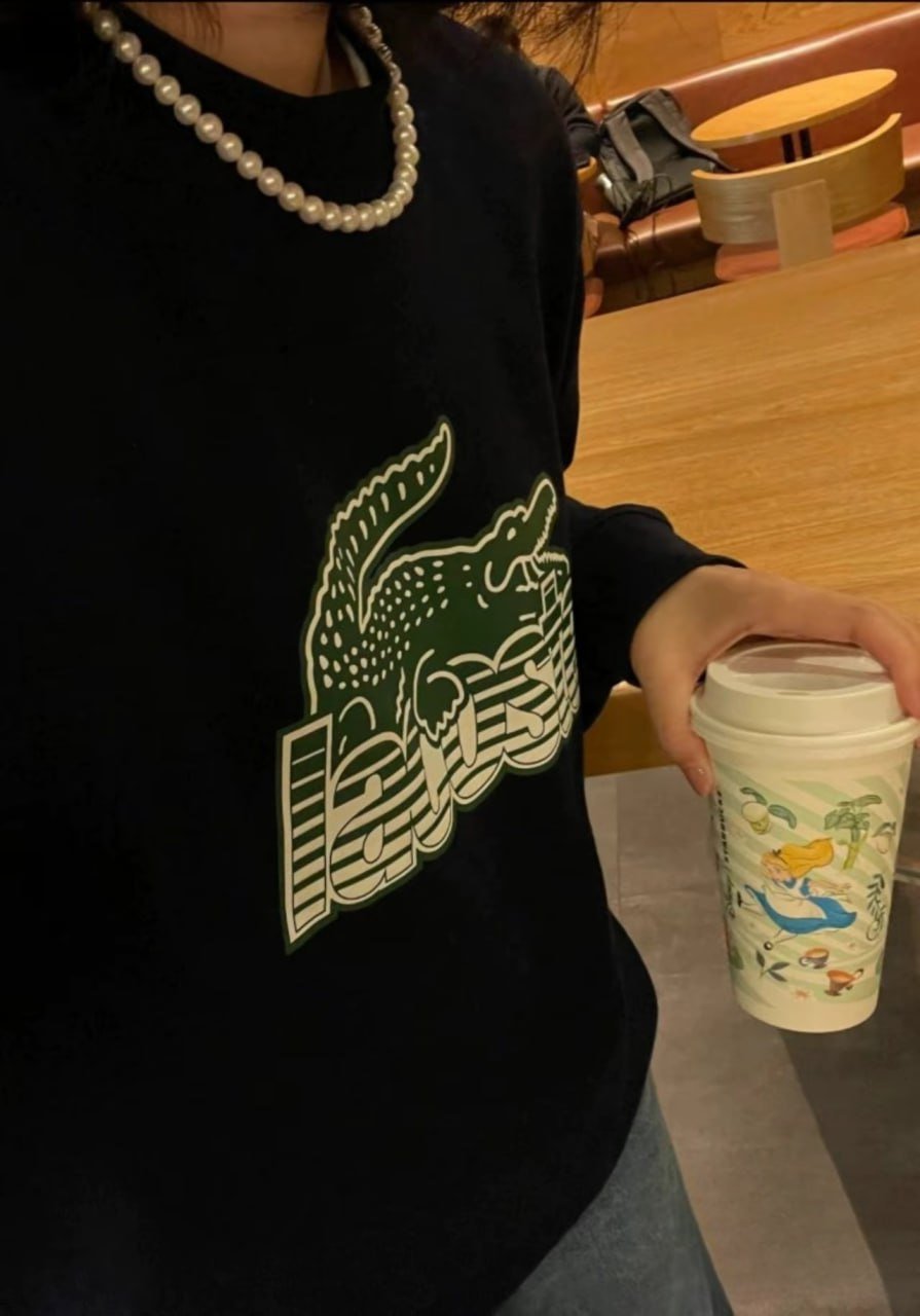 Lacoste sweater YT09 casual versatile crew neck sweater