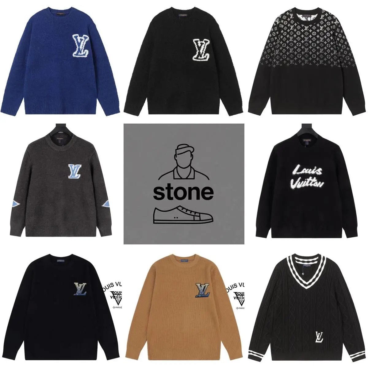  Louis Vuitton sweater 100u1s home Sweater