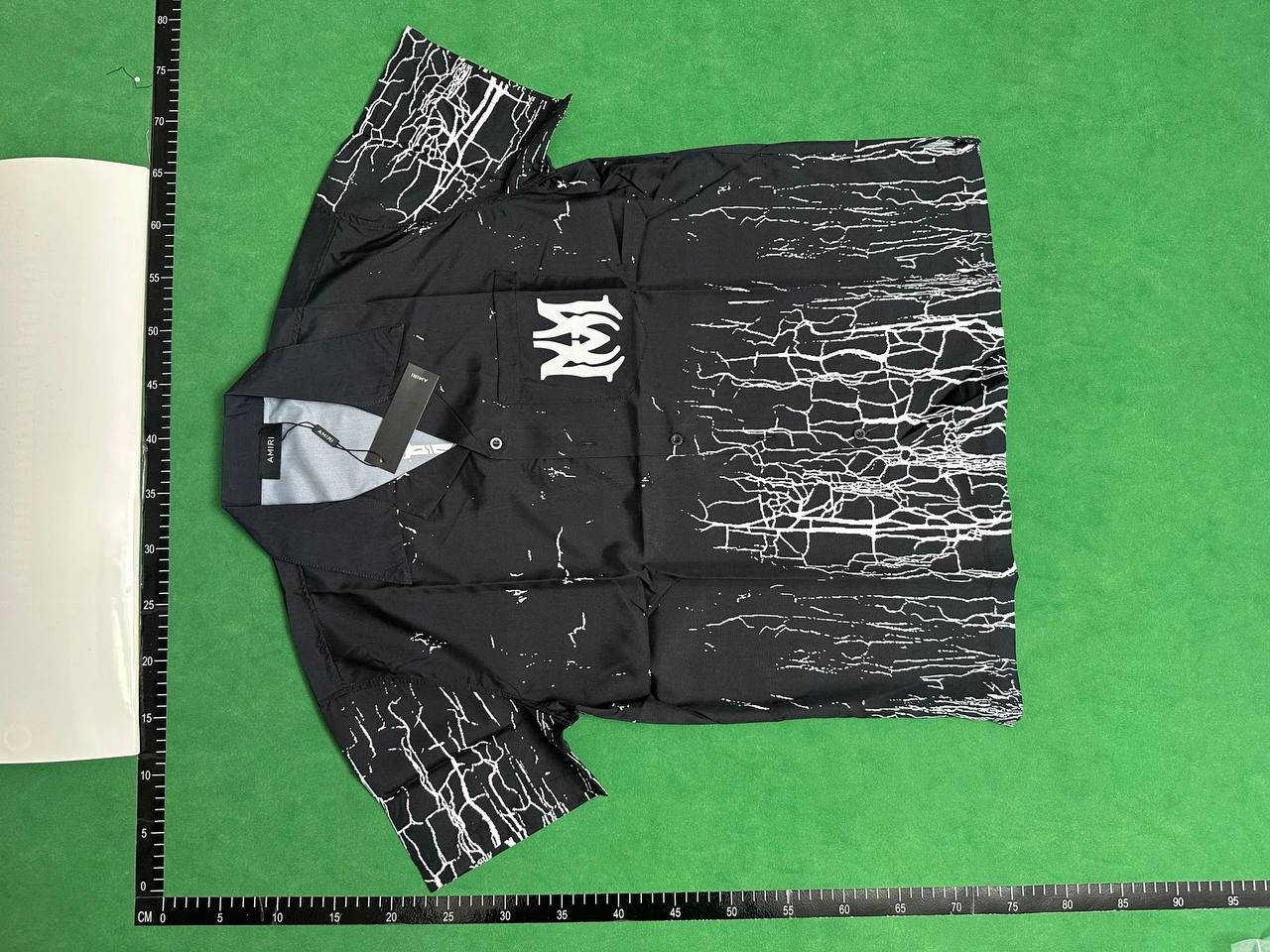  AMIRI T-shirt POLO Casual short-sleeved shirt sports suit