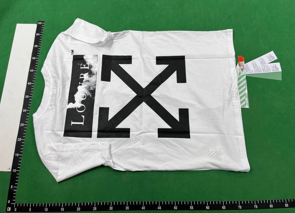  Off-White T-shirt JYAA Summer Fashion Tshirt