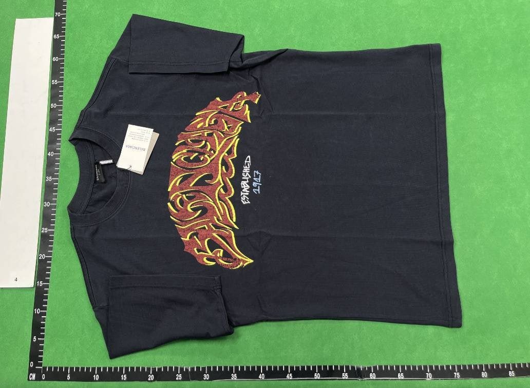 Balenciaga t-shirt High version Joker loose casual short sleeve B * A