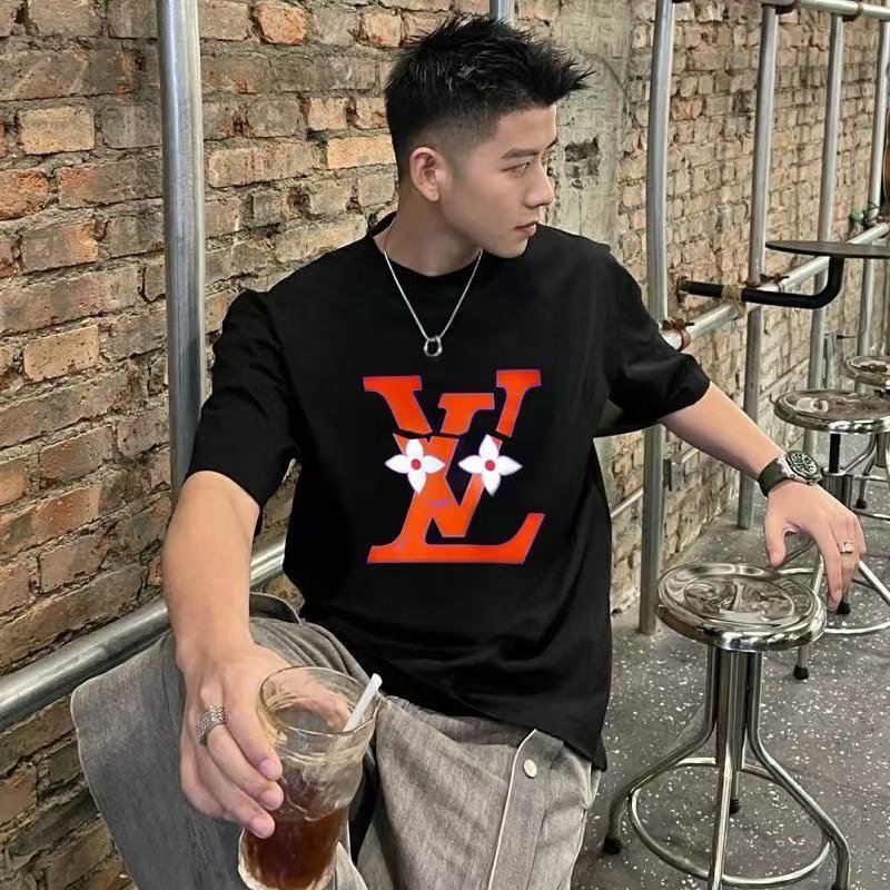  LV T-shirts Fashion short sleeve W2C