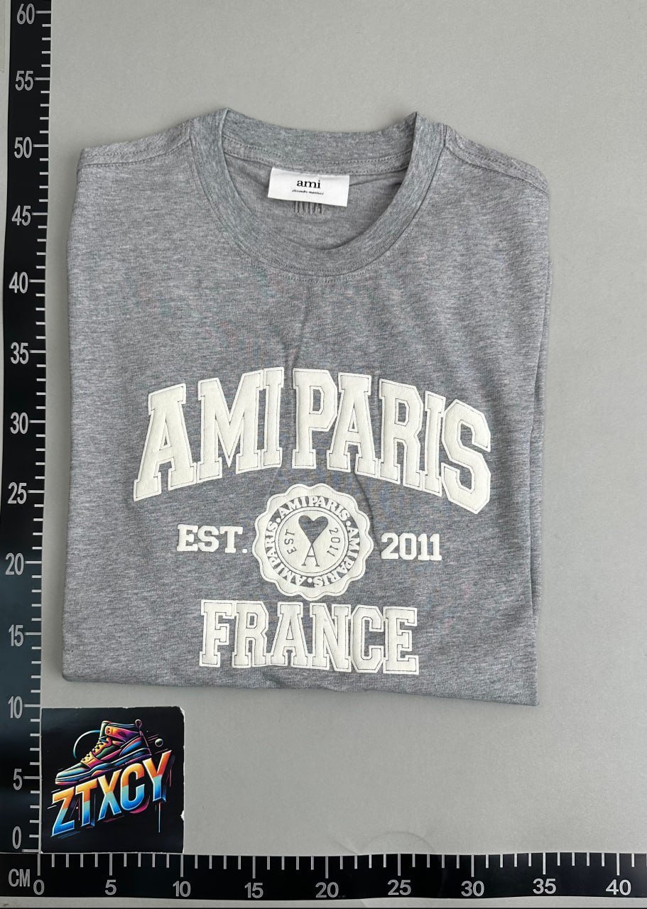 Ami T-shirt 2025 new all-match short sleeve CY