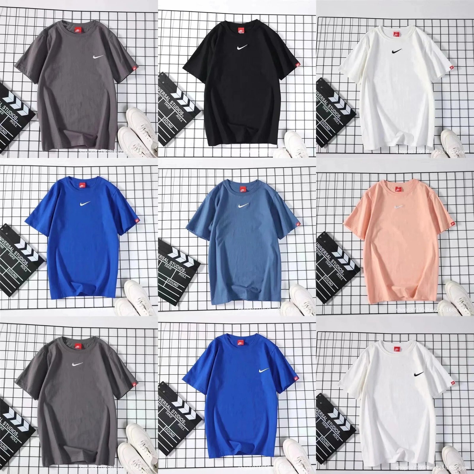  NIKE T-shirt Summer men's and women's all-match short sleeve W2C085