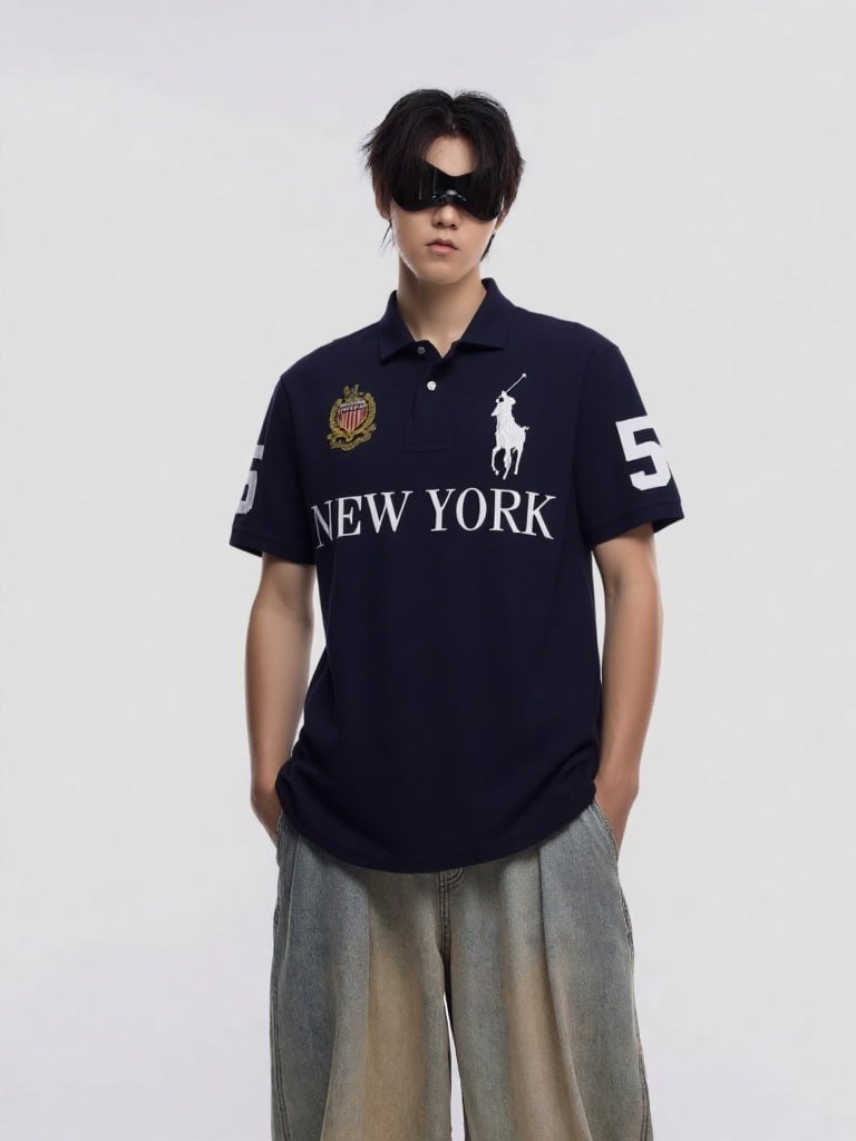 Ralph Lauren Polo T-shirt Jersey New fashion versatile shirt 001