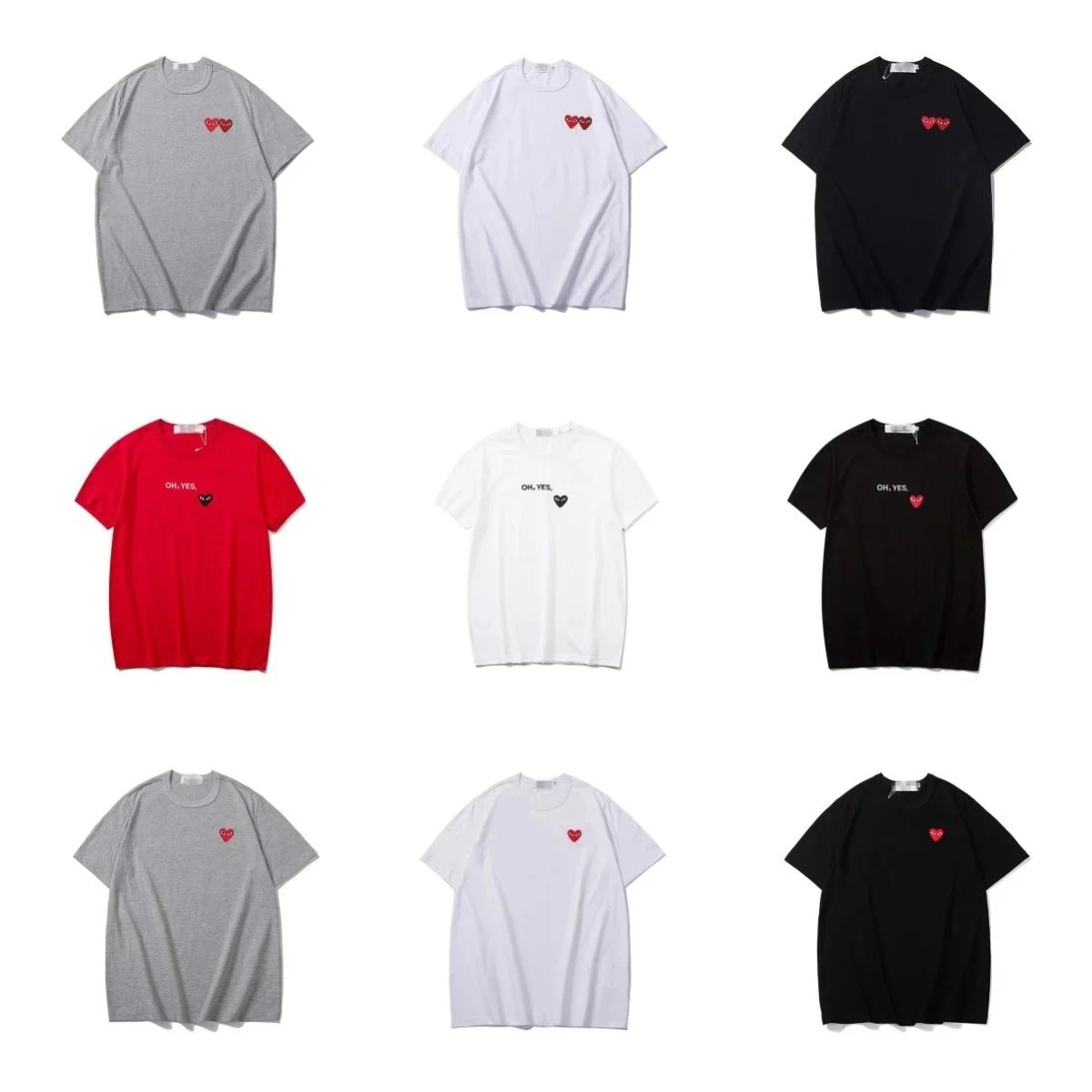 PLAY T-shirt Fashion short sleeve W2C092