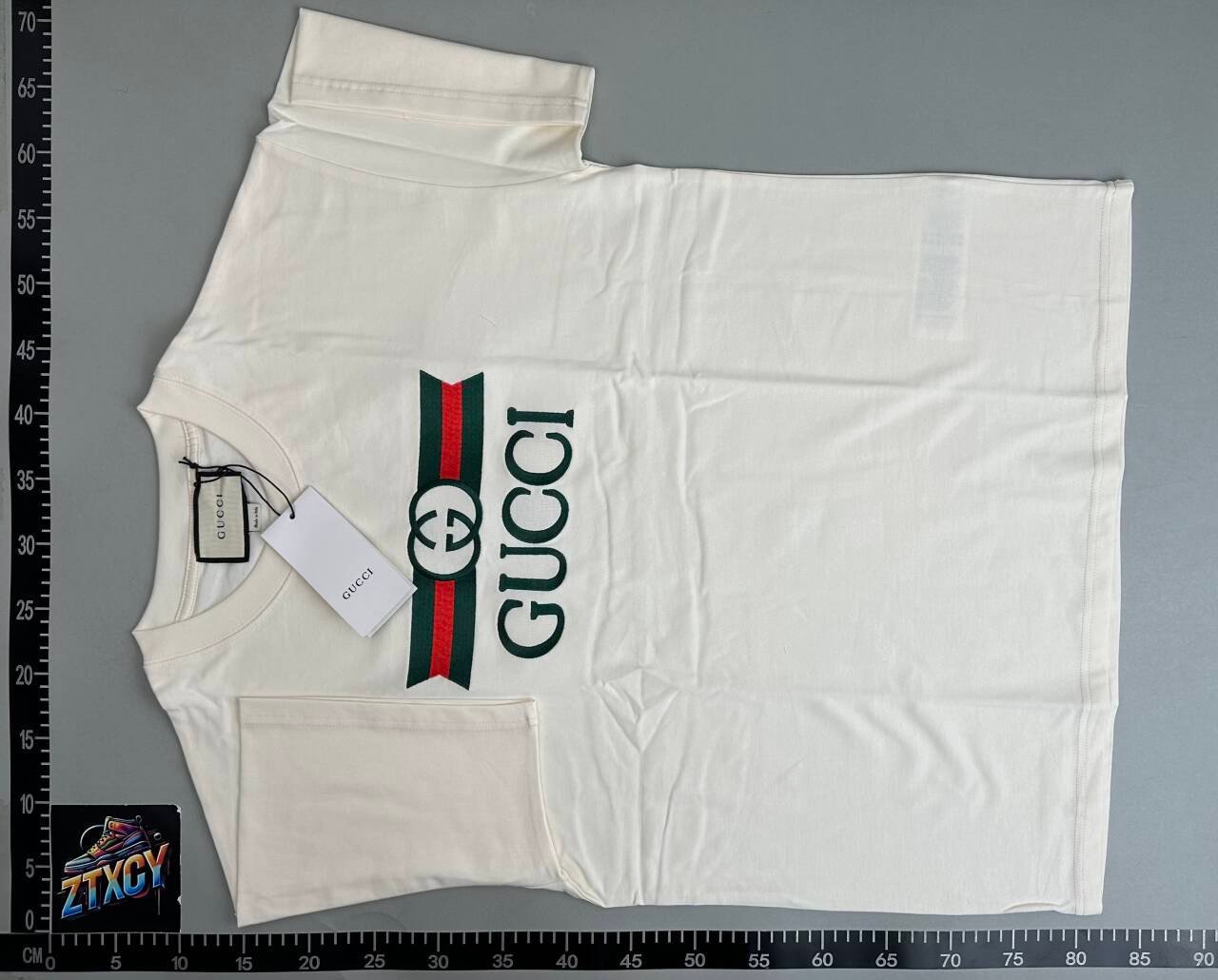 Gucci T-shirt classic printed embroidery short sleeve collection CY