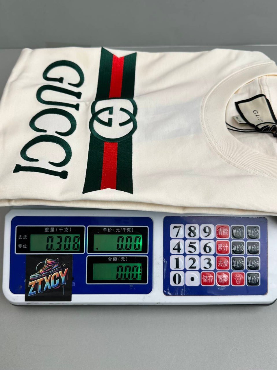 Gucci T-shirt classic printed embroidery short sleeve collection CY