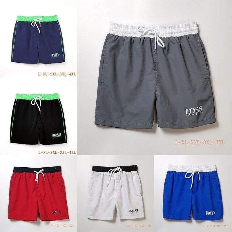 BOSS shorts Summer Casual Fitness Running Shorts Men's Letter Foreign trade original order Sports Loose Breathable Quick-drying Quarterpants CY
