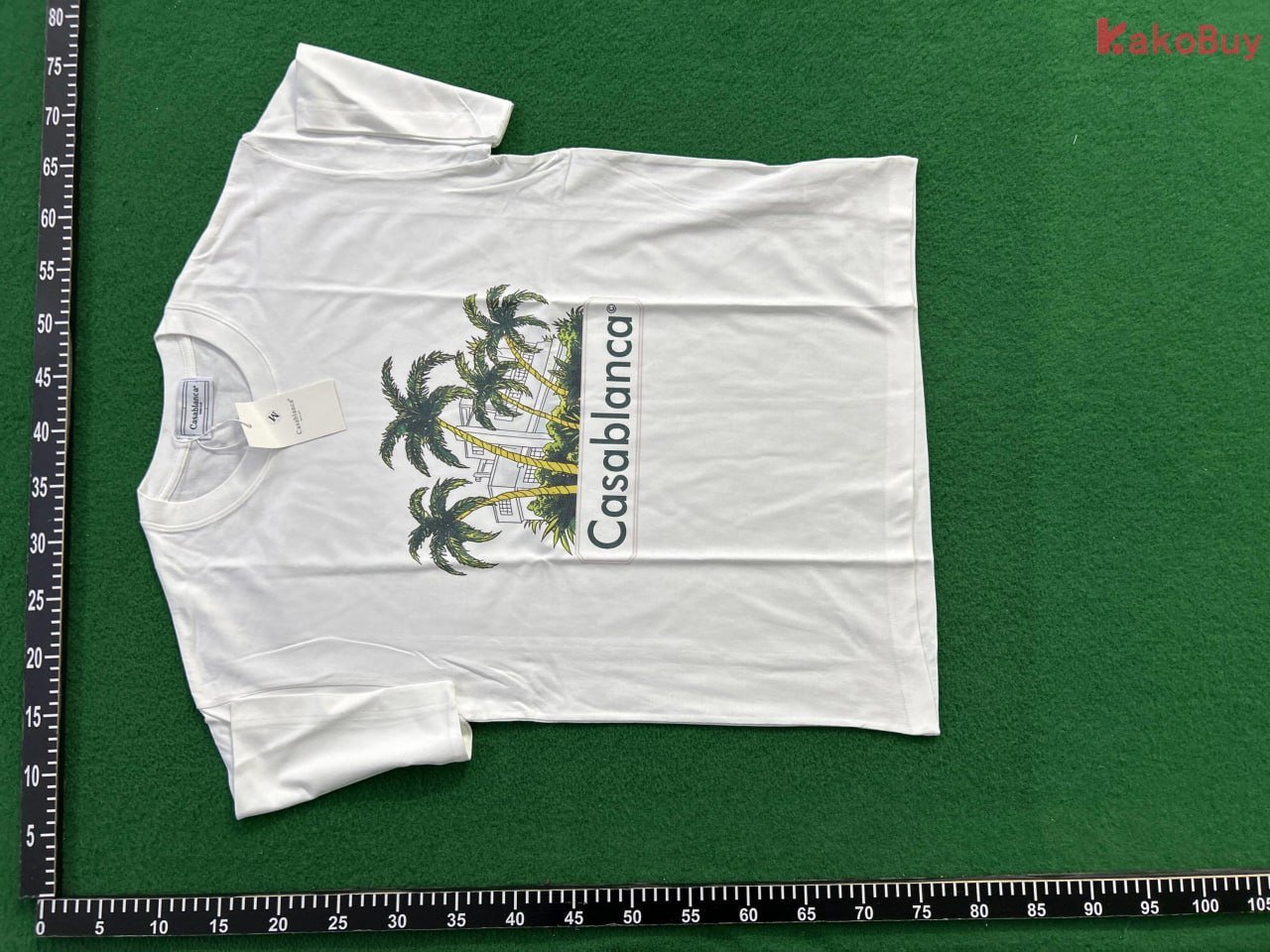 Casablanca T-shirt  YY88 Fantasy Door Letter Printing Fashion All-match Round Neck Short Sleeve