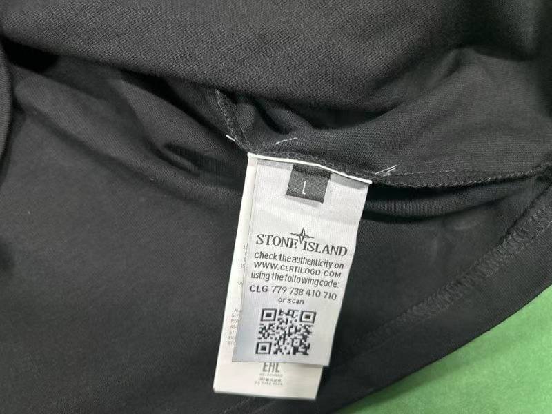 Stone Island t-shirt(30+)   American-style stone disc printed short-sleeved T-shirt for men and women