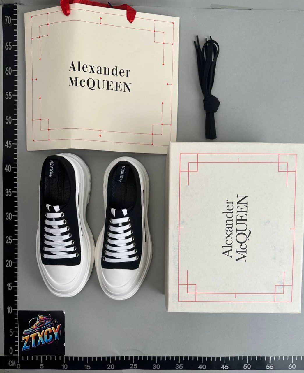 Alexander McQueen shoes Platform Canvas Shoes Collection CY   