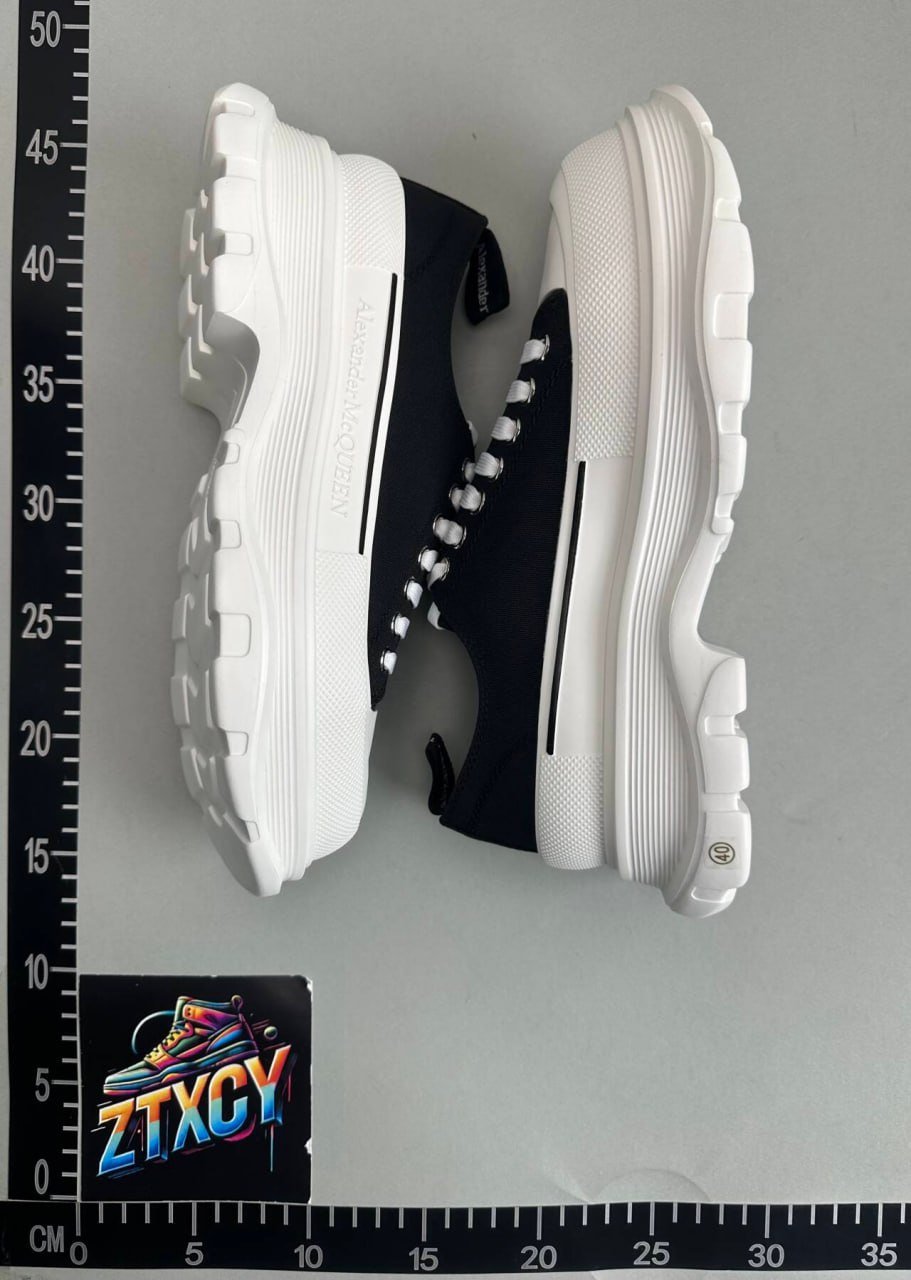 Alexander McQueen shoes Platform Canvas Shoes Collection CY   