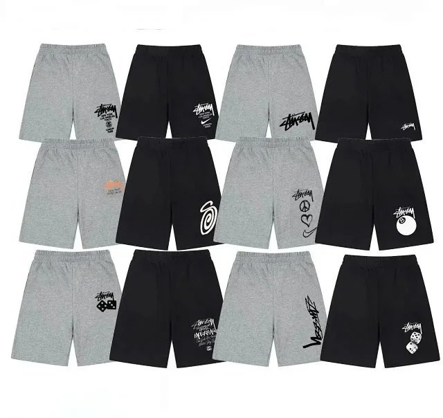 Stussy  shorts Summer New Men's and Women's Fashion Shorts