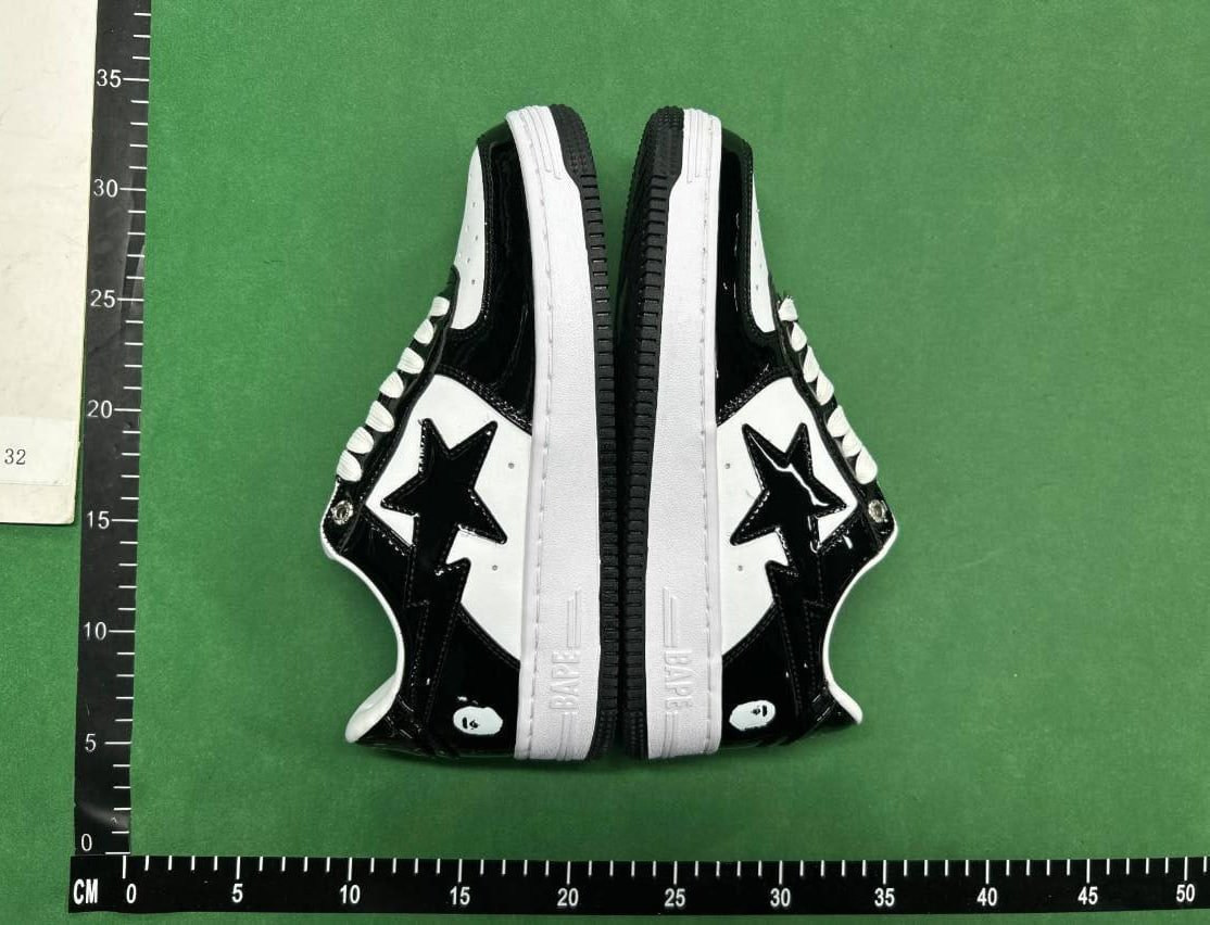 A BATHING APE STA shoes   JL10 Explosive Five-Pointed Star All-Match Casual Low-Top Board Shoes