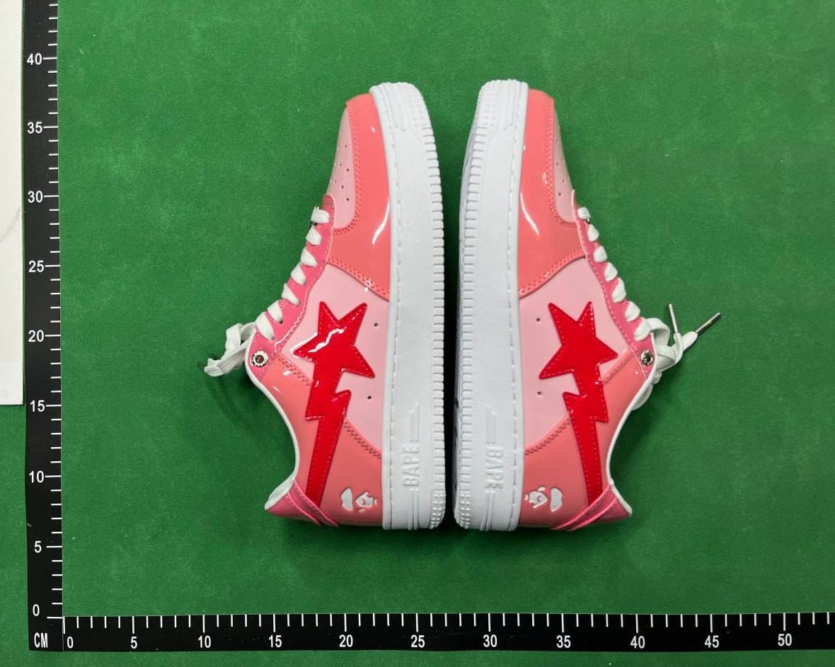 A BATHING APE STA shoes   JL10 Explosive Five-Pointed Star All-Match Casual Low-Top Board Shoes