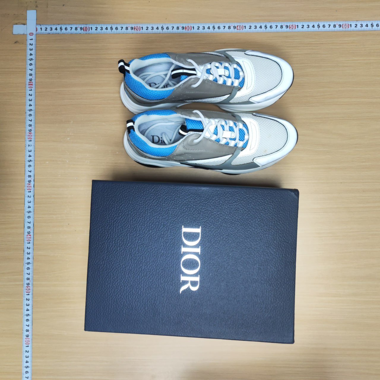 Dior Shoes B22  Casual Shoes Genuine Leather Retro Flat All-Match Low-Top Shoes CY