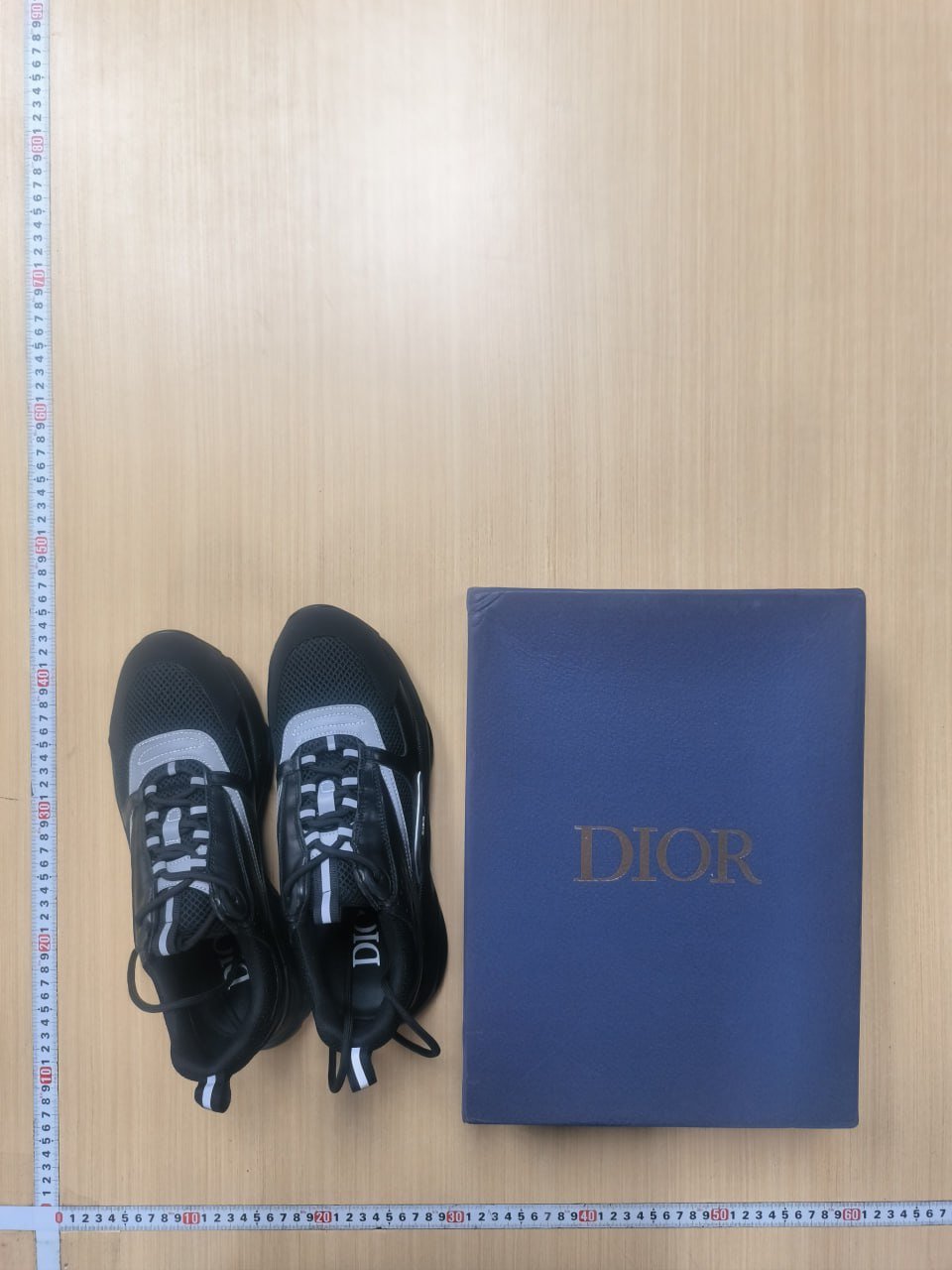 Dior Shoes B22  Casual Shoes Genuine Leather Retro Flat All-Match Low-Top Shoes CY