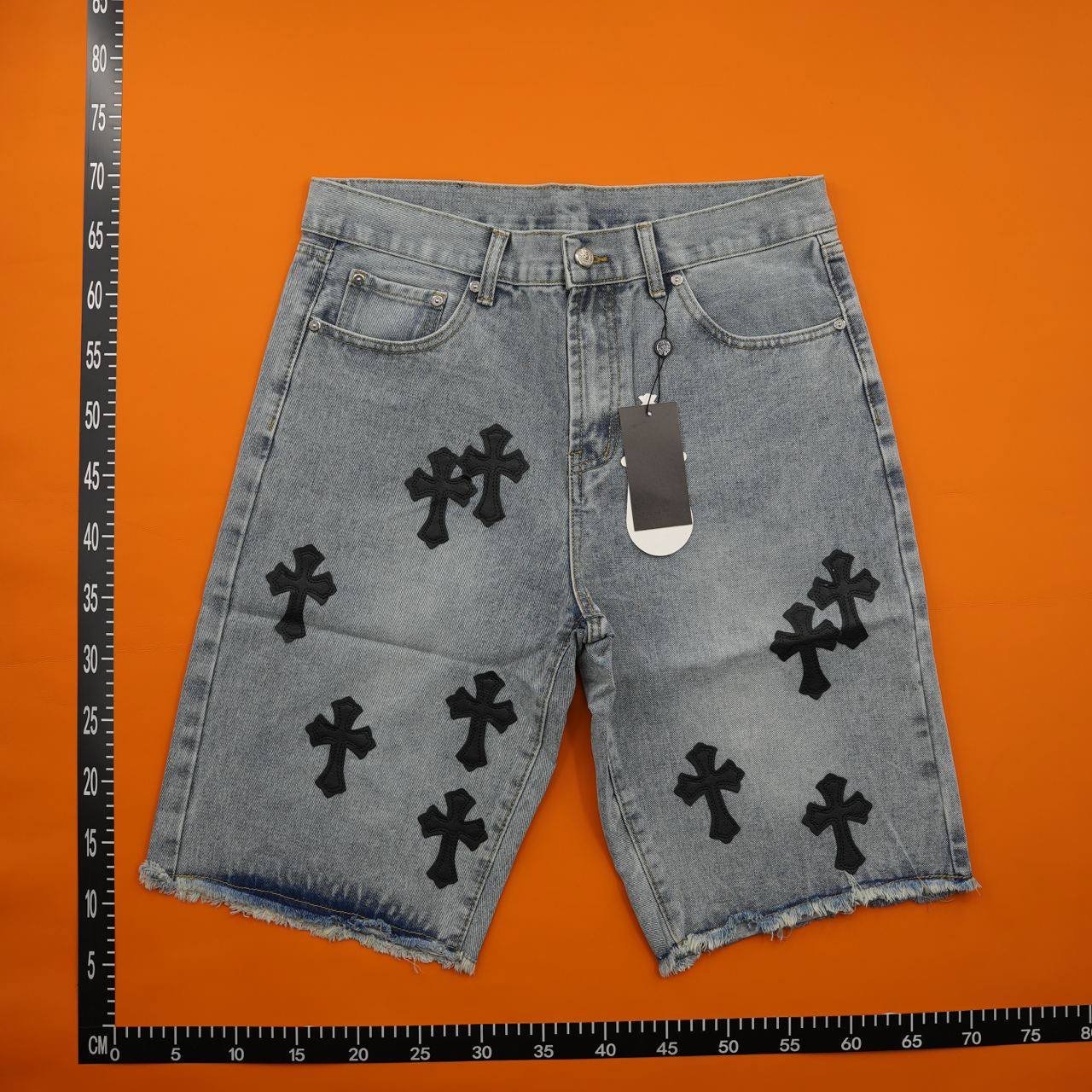 Chrome Hearts Jeans Short high quality Jeans Shorts020