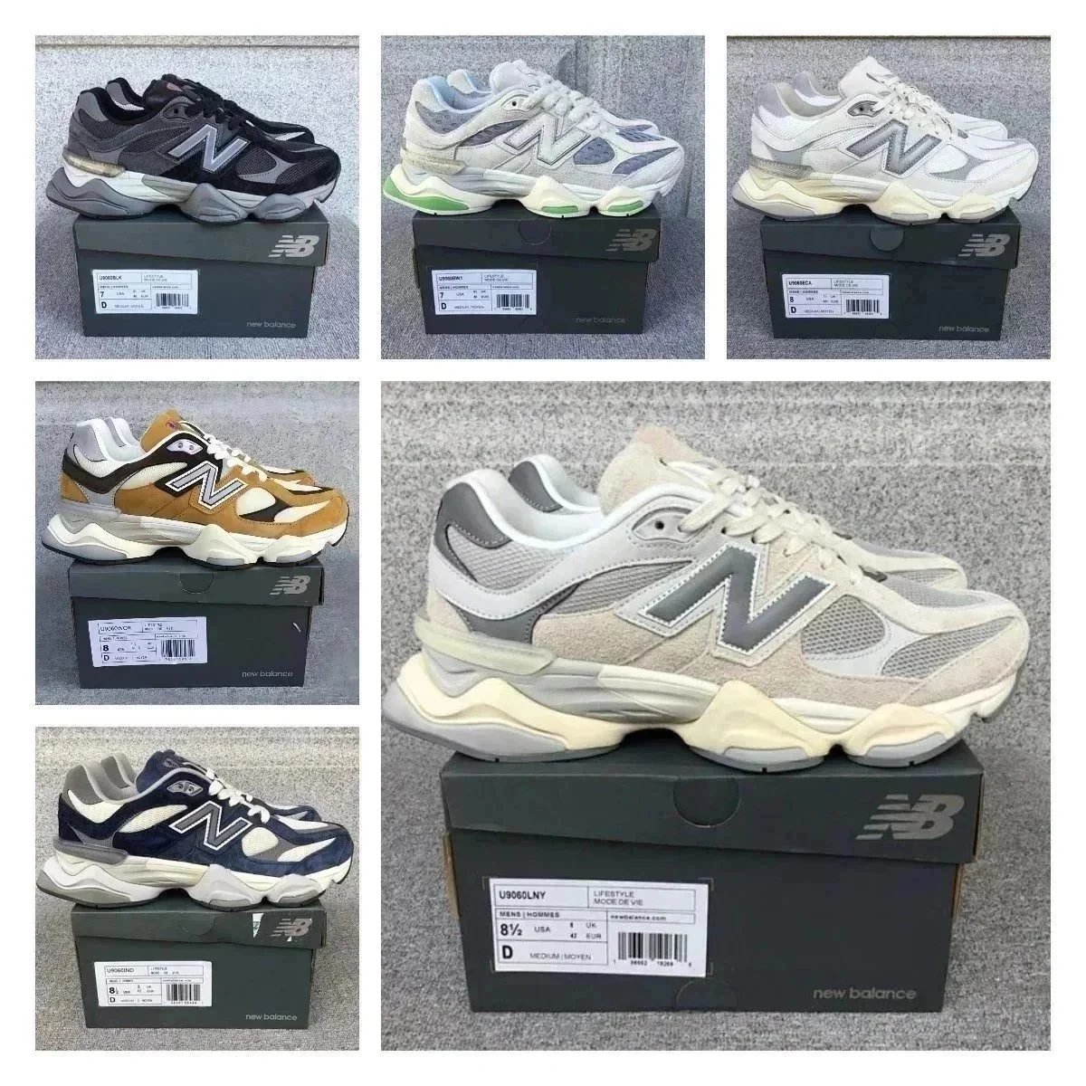 NB9060 shoe   CL Version Casual Shoes Sneakers Top Version999