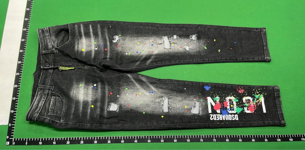 Italian Autumn and Winter Men's Jeans D